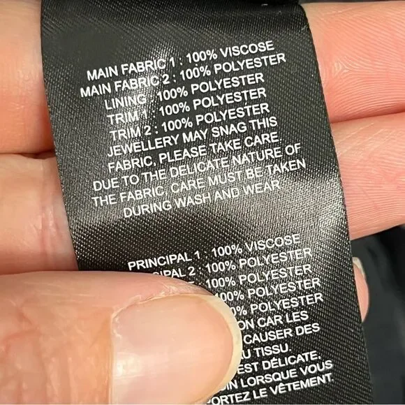 Self-Portrait Twist Front Ditsy Dress 6 - Picture 8 of 8